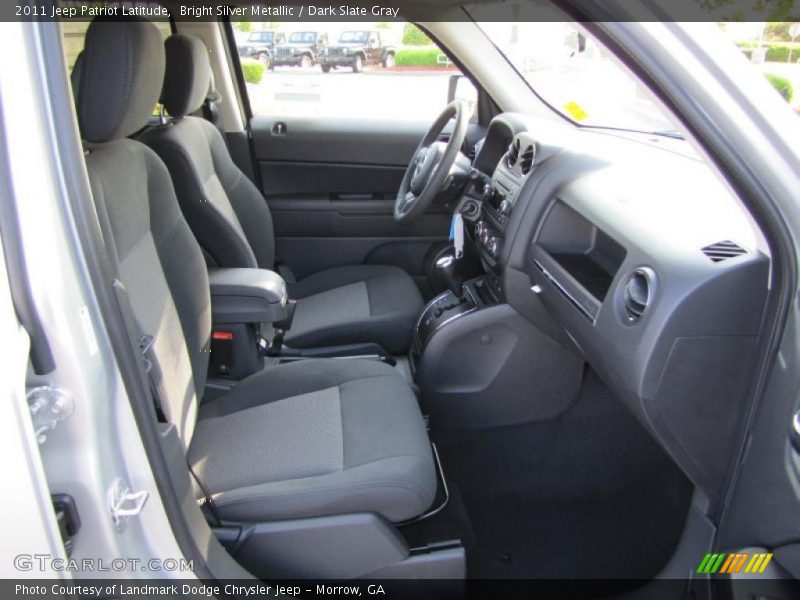 Bright Silver Metallic / Dark Slate Gray 2011 Jeep Patriot Latitude
