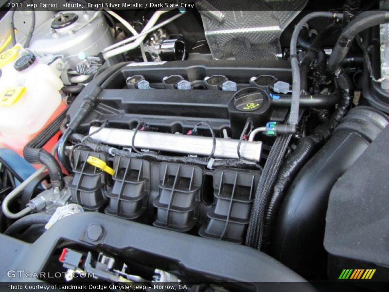 Bright Silver Metallic / Dark Slate Gray 2011 Jeep Patriot Latitude