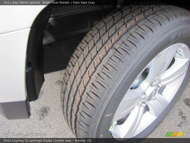 Bright Silver Metallic / Dark Slate Gray 2011 Jeep Patriot Latitude