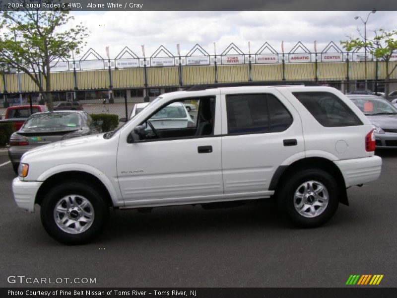 Alpine White / Gray 2004 Isuzu Rodeo S 4WD