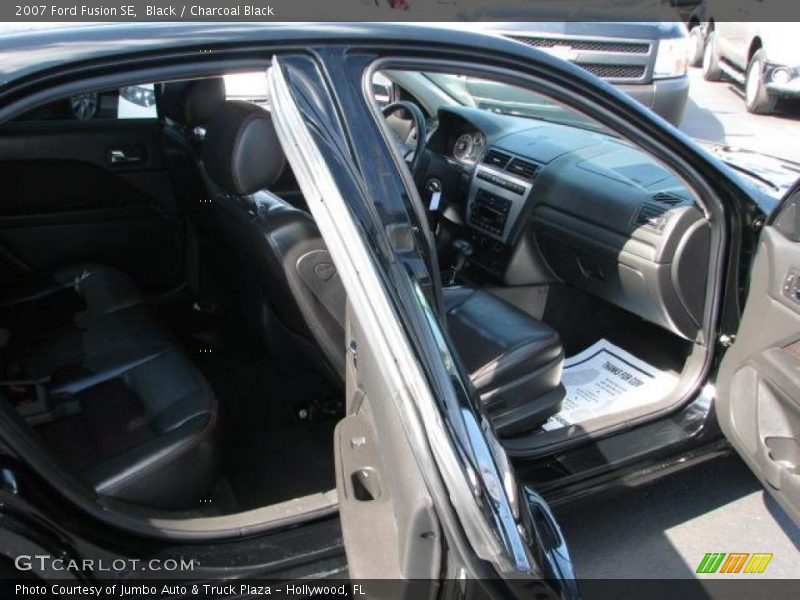 Black / Charcoal Black 2007 Ford Fusion SE
