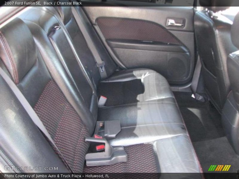 Black / Charcoal Black 2007 Ford Fusion SE