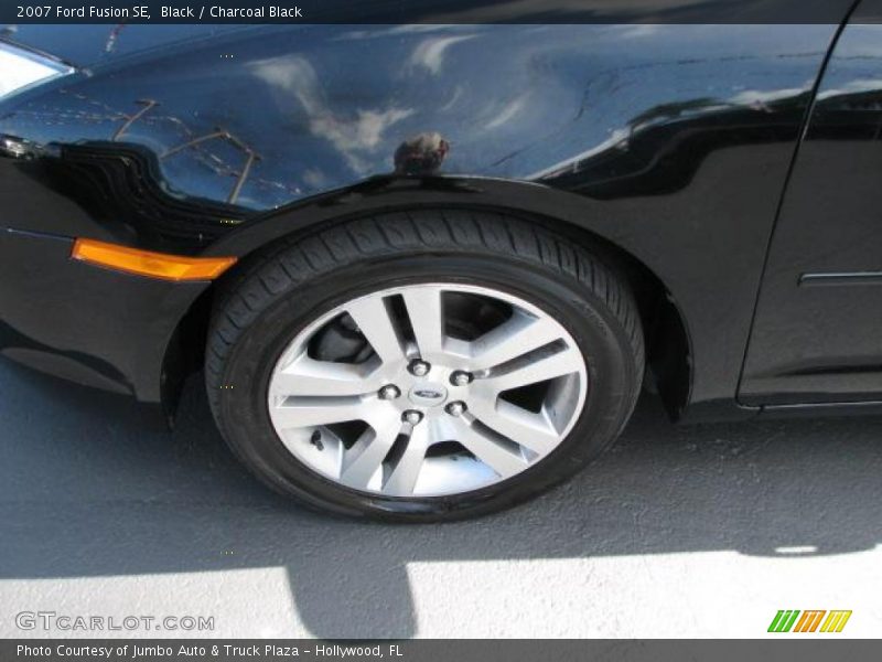 Black / Charcoal Black 2007 Ford Fusion SE