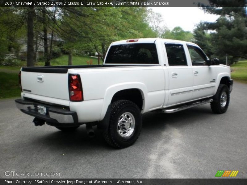 Summit White / Dark Charcoal 2007 Chevrolet Silverado 2500HD Classic LT Crew Cab 4x4
