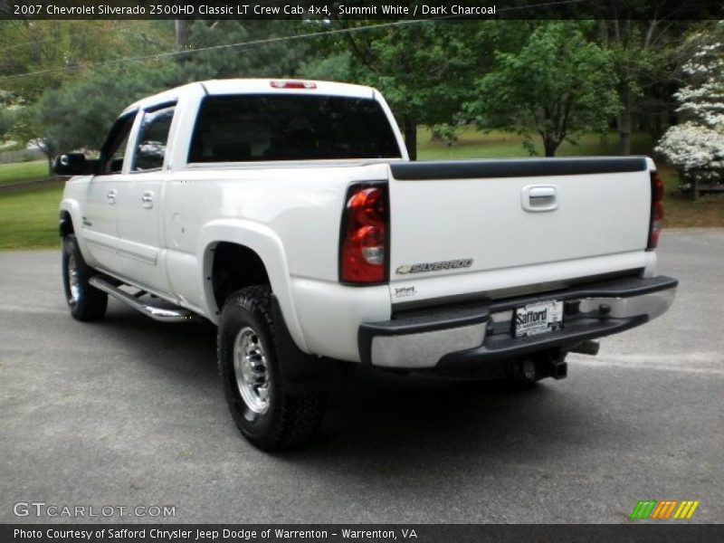 Summit White / Dark Charcoal 2007 Chevrolet Silverado 2500HD Classic LT Crew Cab 4x4