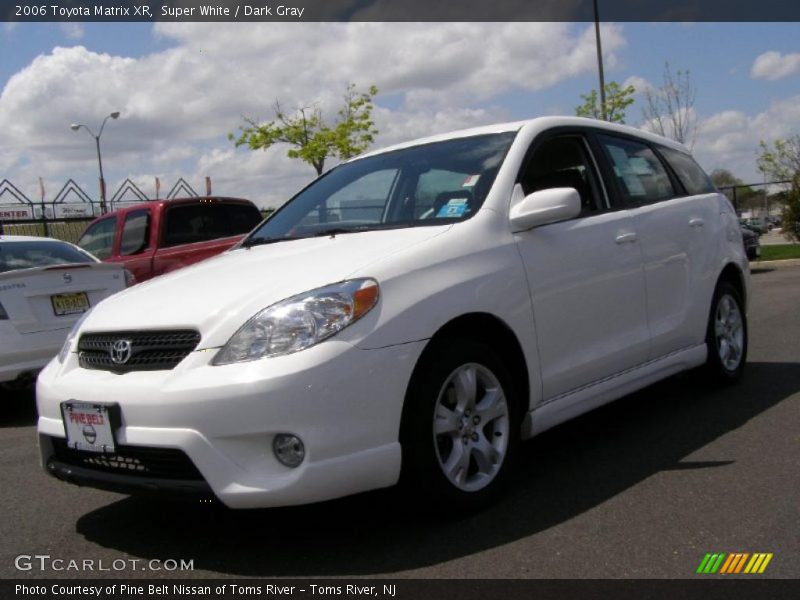 Super White / Dark Gray 2006 Toyota Matrix XR