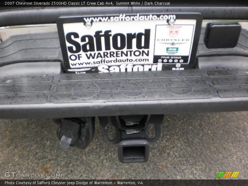 Summit White / Dark Charcoal 2007 Chevrolet Silverado 2500HD Classic LT Crew Cab 4x4