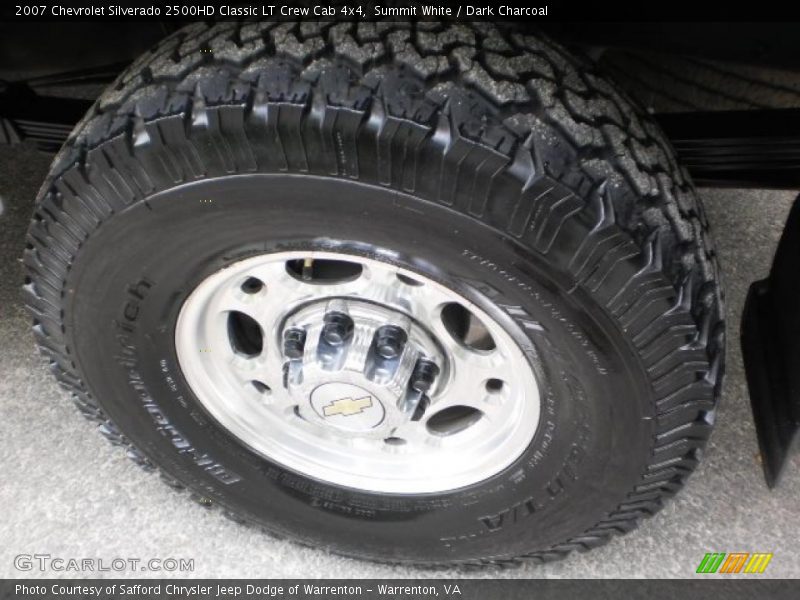 Summit White / Dark Charcoal 2007 Chevrolet Silverado 2500HD Classic LT Crew Cab 4x4