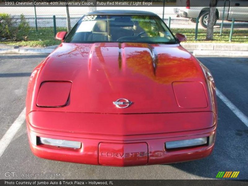  1993 Corvette 40th Anniversary Coupe Ruby Red Metallic