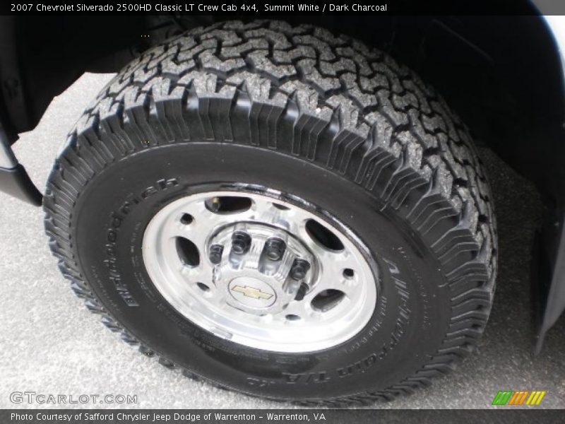 Summit White / Dark Charcoal 2007 Chevrolet Silverado 2500HD Classic LT Crew Cab 4x4