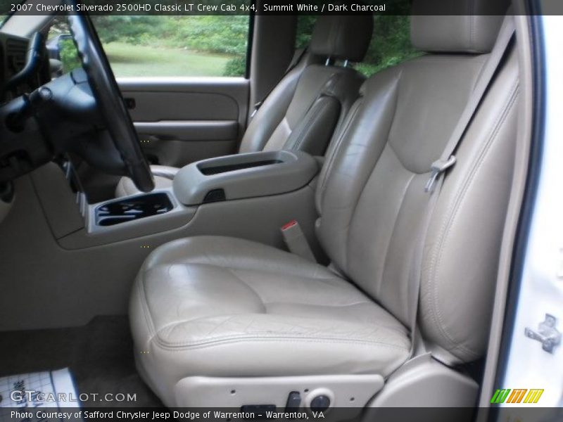 Summit White / Dark Charcoal 2007 Chevrolet Silverado 2500HD Classic LT Crew Cab 4x4