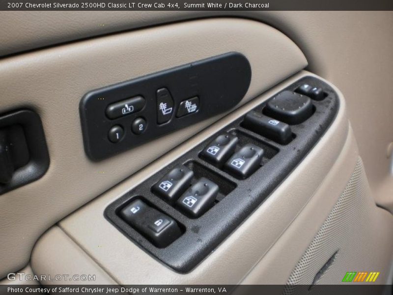 Summit White / Dark Charcoal 2007 Chevrolet Silverado 2500HD Classic LT Crew Cab 4x4