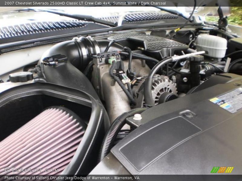 Summit White / Dark Charcoal 2007 Chevrolet Silverado 2500HD Classic LT Crew Cab 4x4