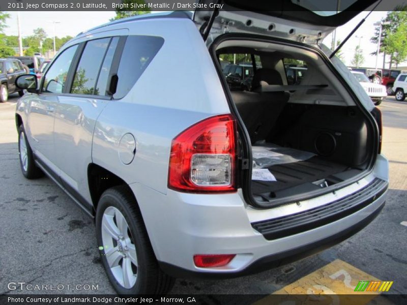 Bright Silver Metallic / Dark Slate Gray 2011 Jeep Compass 2.0 Latitude