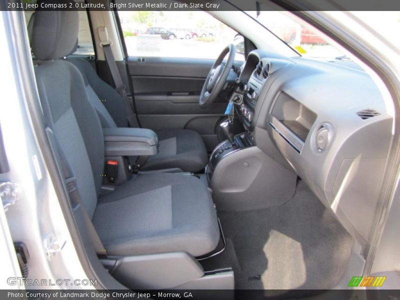 Bright Silver Metallic / Dark Slate Gray 2011 Jeep Compass 2.0 Latitude