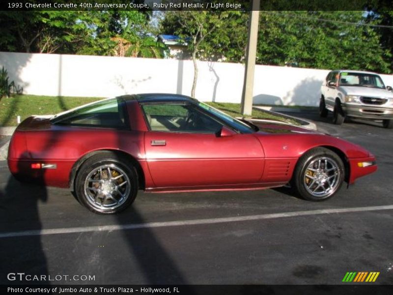  1993 Corvette 40th Anniversary Coupe Ruby Red Metallic