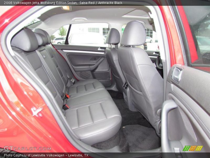 Salsa Red / Anthracite Black 2008 Volkswagen Jetta Wolfsburg Edition Sedan