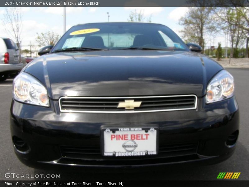 Black / Ebony Black 2007 Chevrolet Monte Carlo LS