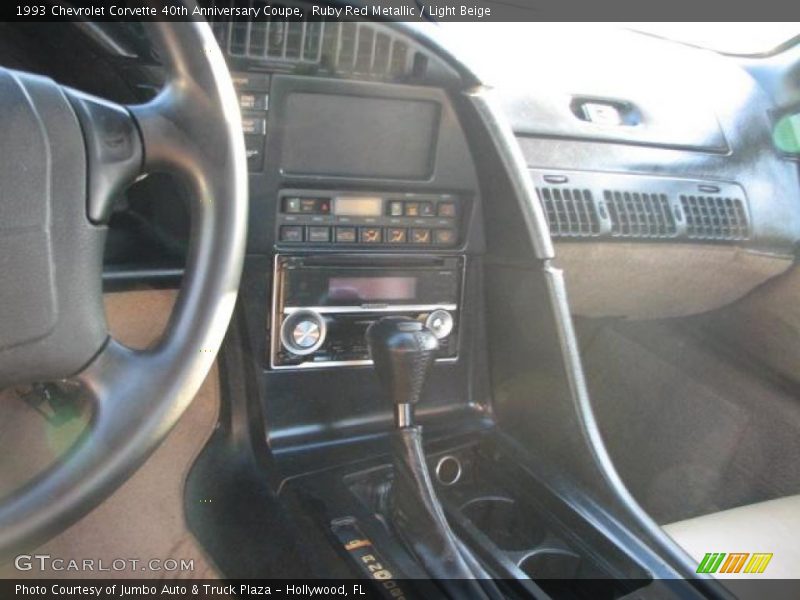 Ruby Red Metallic / Light Beige 1993 Chevrolet Corvette 40th Anniversary Coupe