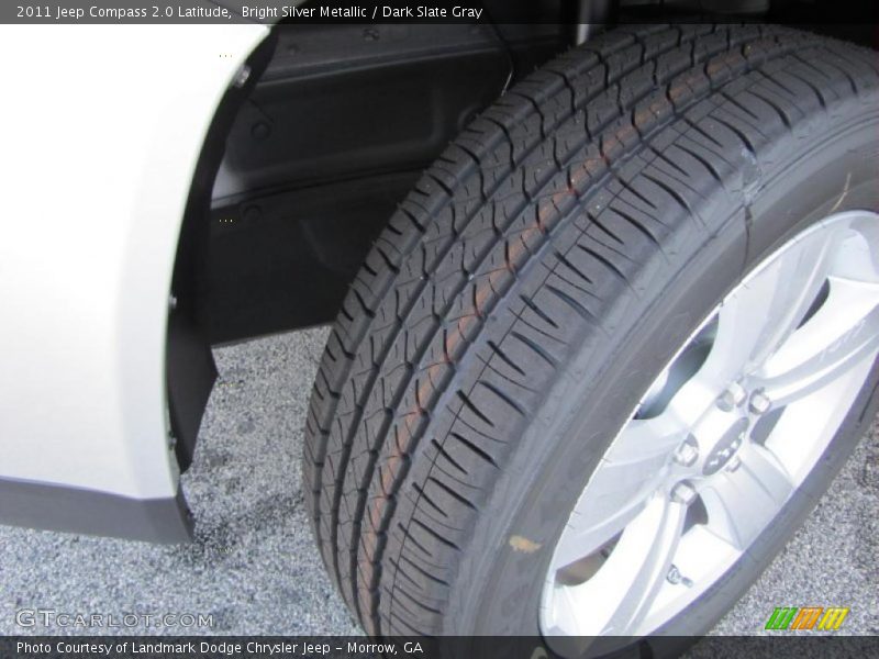 Bright Silver Metallic / Dark Slate Gray 2011 Jeep Compass 2.0 Latitude