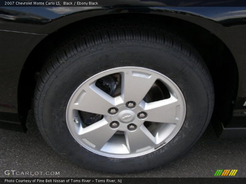 Black / Ebony Black 2007 Chevrolet Monte Carlo LS