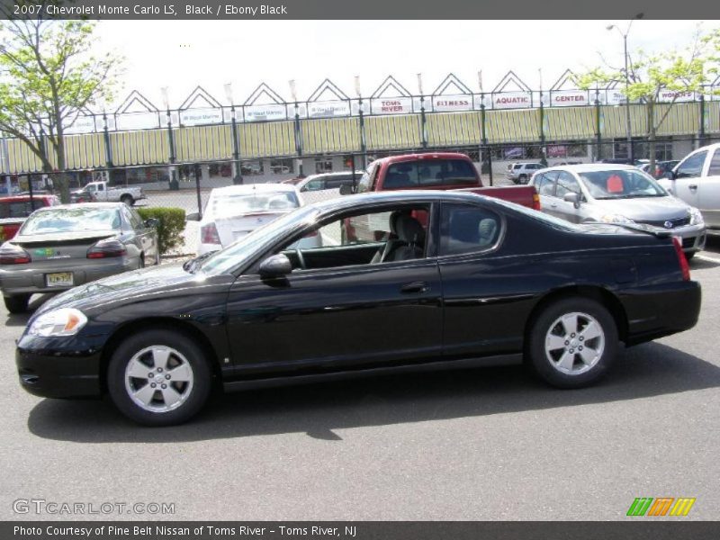 Black / Ebony Black 2007 Chevrolet Monte Carlo LS