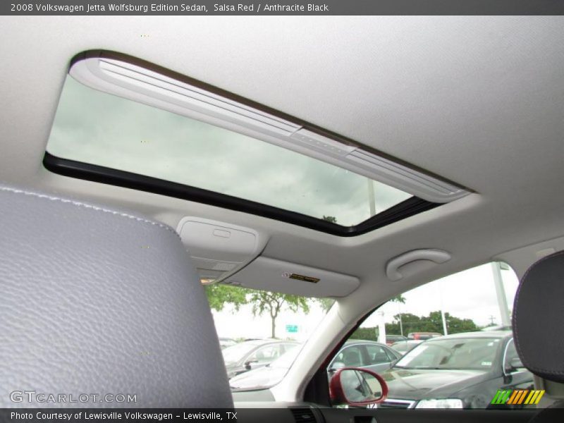 Salsa Red / Anthracite Black 2008 Volkswagen Jetta Wolfsburg Edition Sedan