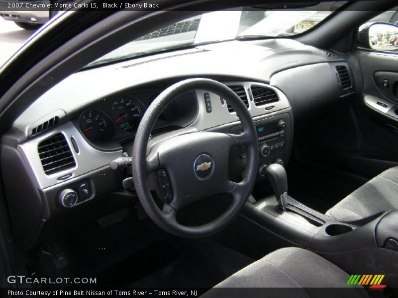 Black / Ebony Black 2007 Chevrolet Monte Carlo LS