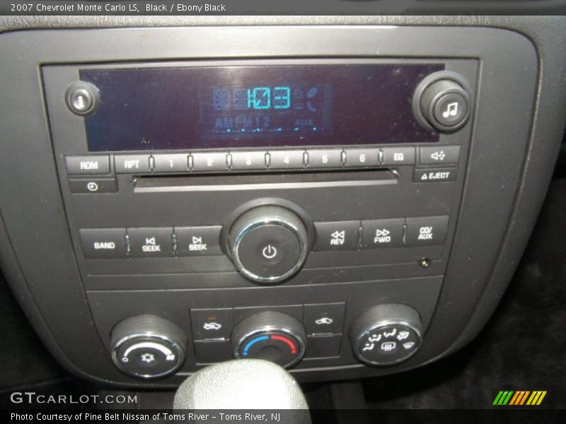 Black / Ebony Black 2007 Chevrolet Monte Carlo LS