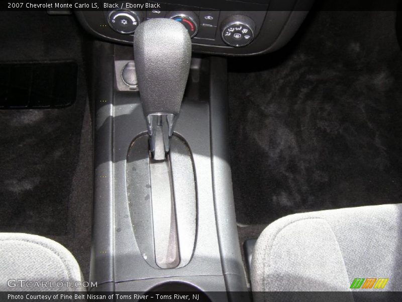 Black / Ebony Black 2007 Chevrolet Monte Carlo LS