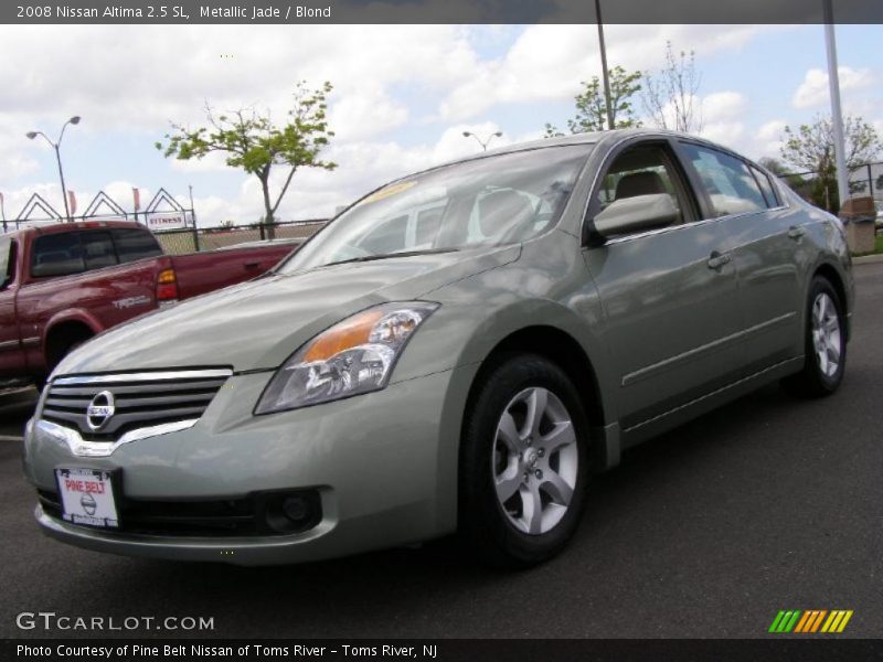 Metallic Jade / Blond 2008 Nissan Altima 2.5 SL