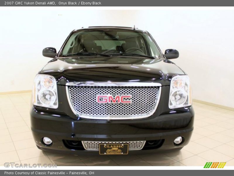 Onyx Black / Ebony Black 2007 GMC Yukon Denali AWD