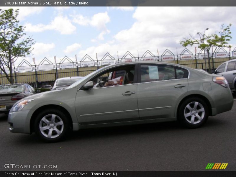 Metallic Jade / Blond 2008 Nissan Altima 2.5 SL
