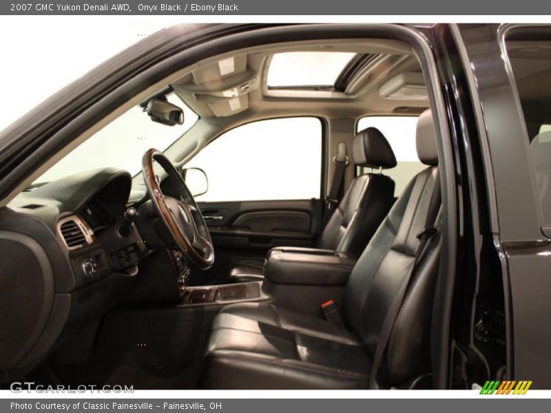 Onyx Black / Ebony Black 2007 GMC Yukon Denali AWD