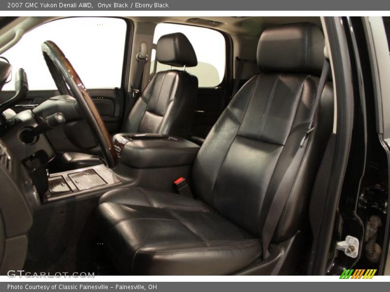 Onyx Black / Ebony Black 2007 GMC Yukon Denali AWD