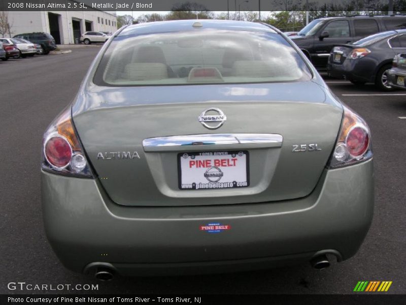 Metallic Jade / Blond 2008 Nissan Altima 2.5 SL