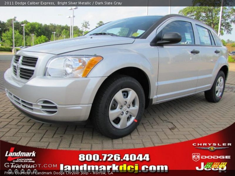 Bright Silver Metallic / Dark Slate Gray 2011 Dodge Caliber Express