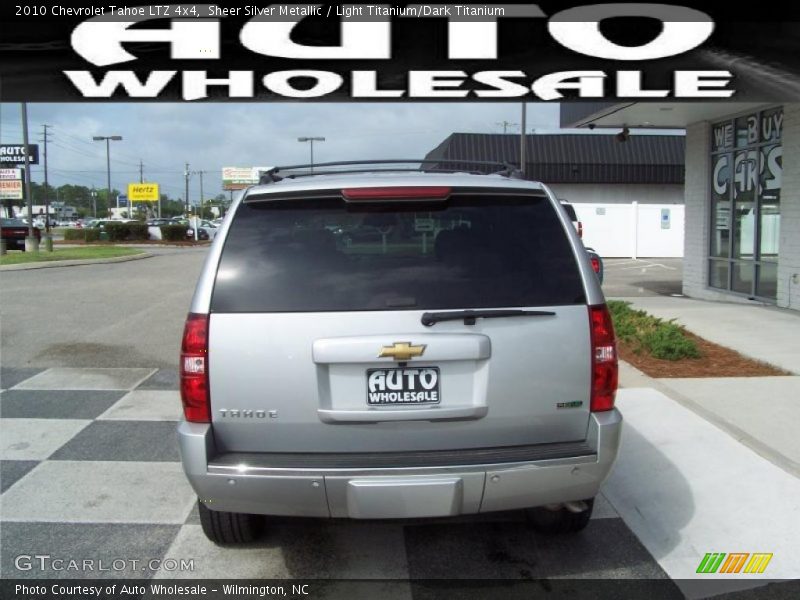 Sheer Silver Metallic / Light Titanium/Dark Titanium 2010 Chevrolet Tahoe LTZ 4x4