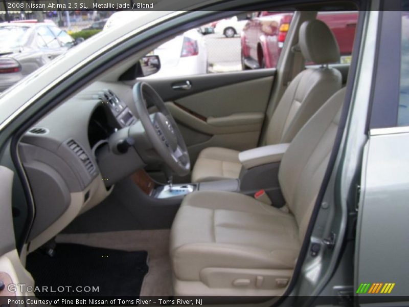 Metallic Jade / Blond 2008 Nissan Altima 2.5 SL