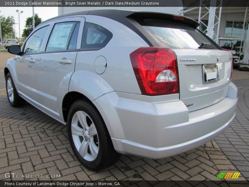 Bright Silver Metallic / Dark Slate/Medium Graystone 2011 Dodge Caliber Mainstreet