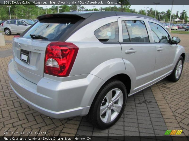 Bright Silver Metallic / Dark Slate/Medium Graystone 2011 Dodge Caliber Mainstreet