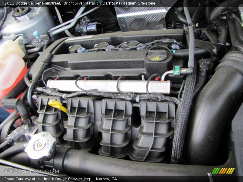 Bright Silver Metallic / Dark Slate/Medium Graystone 2011 Dodge Caliber Mainstreet