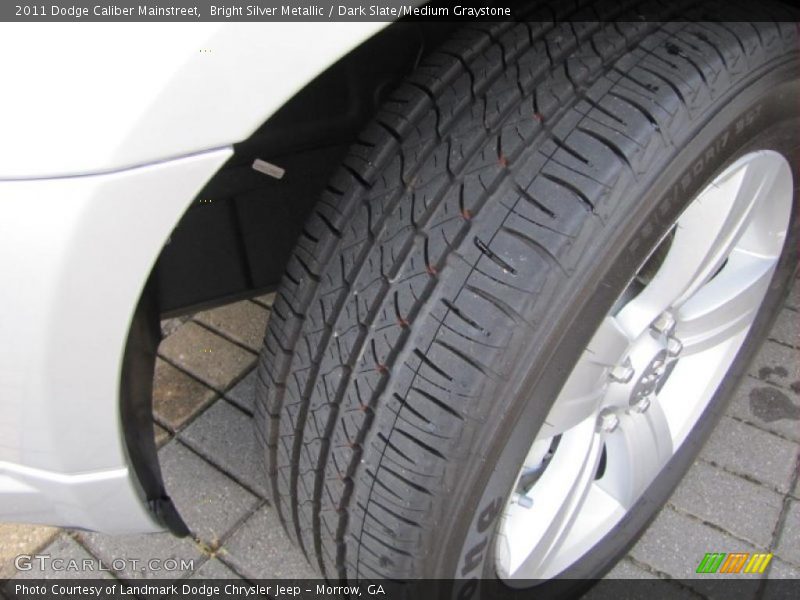 Bright Silver Metallic / Dark Slate/Medium Graystone 2011 Dodge Caliber Mainstreet