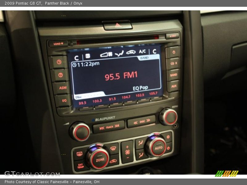 Controls of 2009 G8 GT