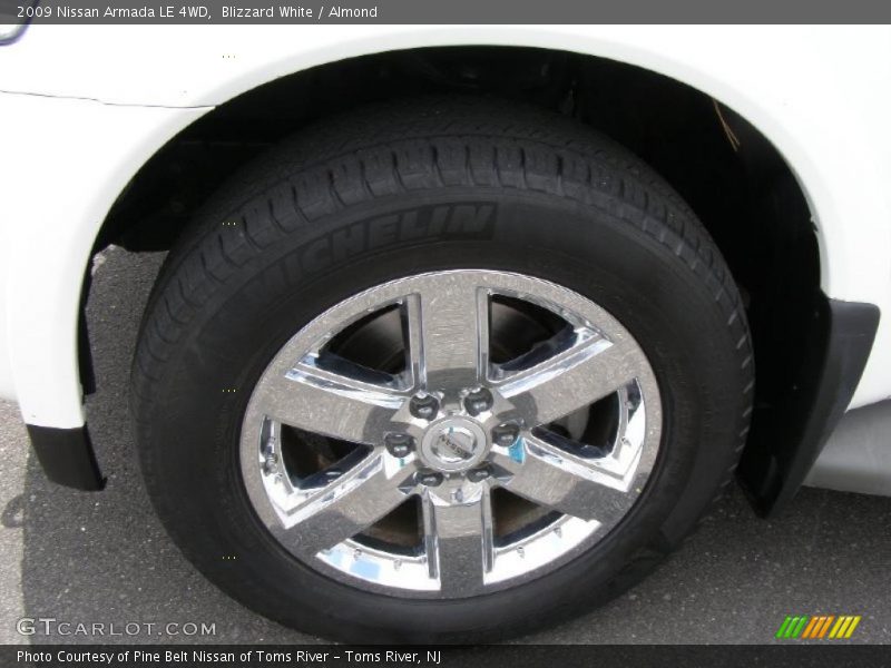 Blizzard White / Almond 2009 Nissan Armada LE 4WD