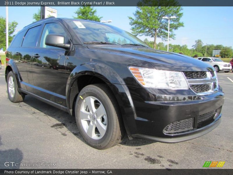 Front 3/4 View of 2011 Journey Express