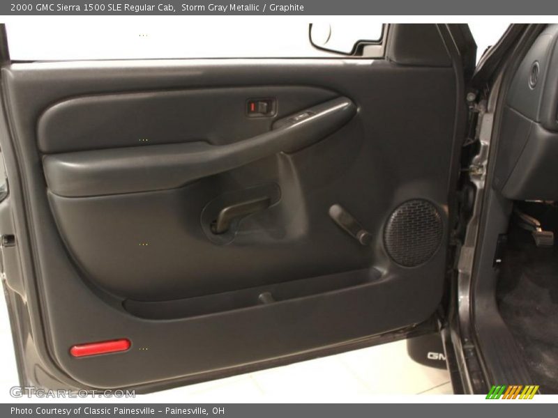 Storm Gray Metallic / Graphite 2000 GMC Sierra 1500 SLE Regular Cab