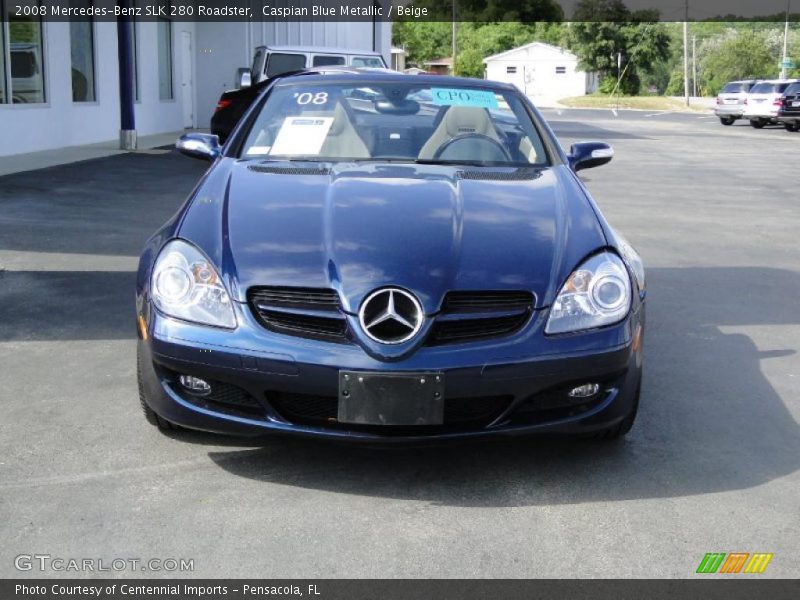  2008 SLK 280 Roadster Caspian Blue Metallic