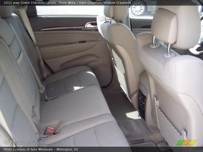 Stone White / Dark Graystone/Medium Graystone 2011 Jeep Grand Cherokee Laredo