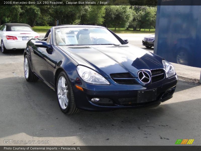  2008 SLK 280 Roadster Caspian Blue Metallic
